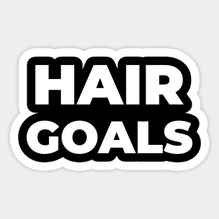 HAIR GOALS Sticker